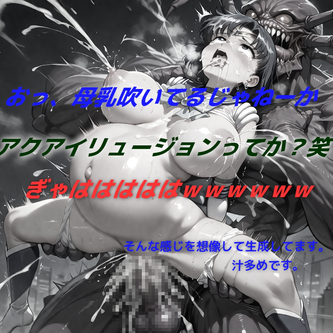 美少女戦士敗北フルボッコ屈辱姦 水〇亜美 画像7