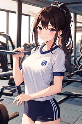 ときどきチラッ！?女子高生ポニーテール1