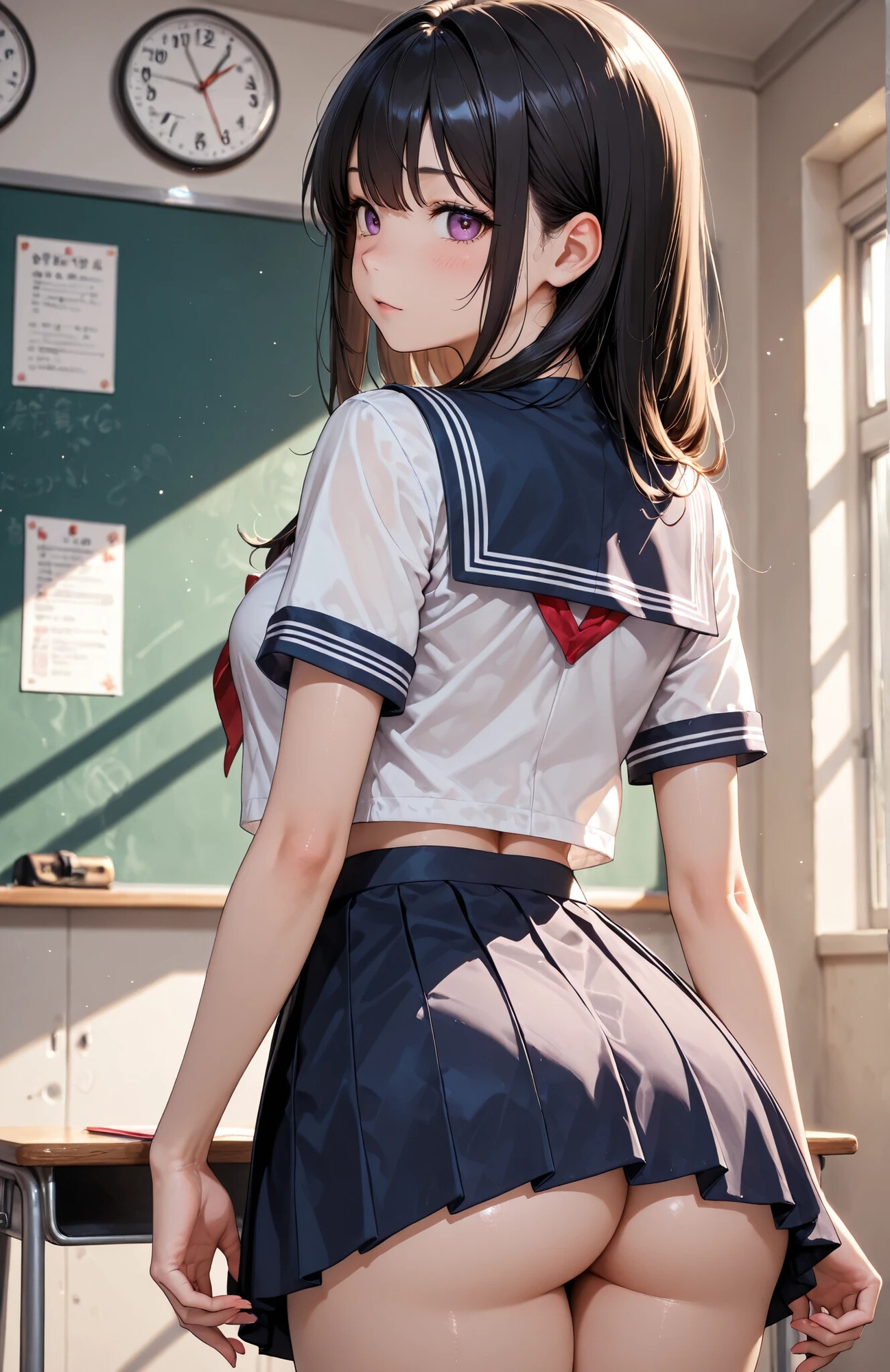 パンツを脱いで登校してください。_10