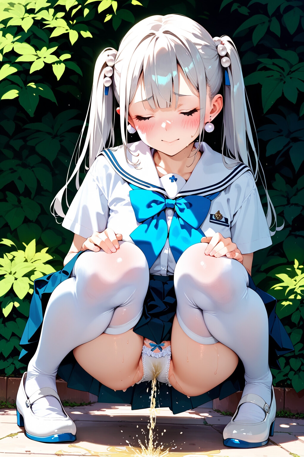 おもらし・アングルズ!~羞恥染みパン図鑑~ 画像10