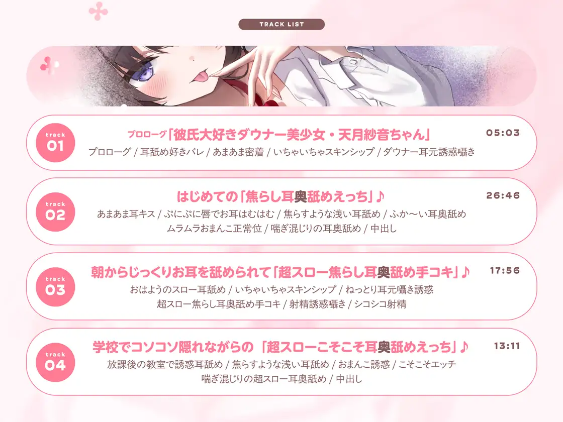 お耳焦らし好きのための"超スロー耳奥舐め"～耳の深層までね～っとり舐められて幸せになる音声♪～ オトヨメ エロ画像5