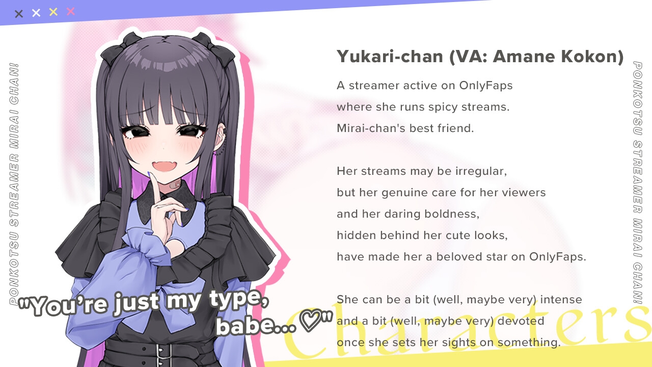 No-good Streamer Mirai-chan! (Now accepting lewd comments)[en Ver.]