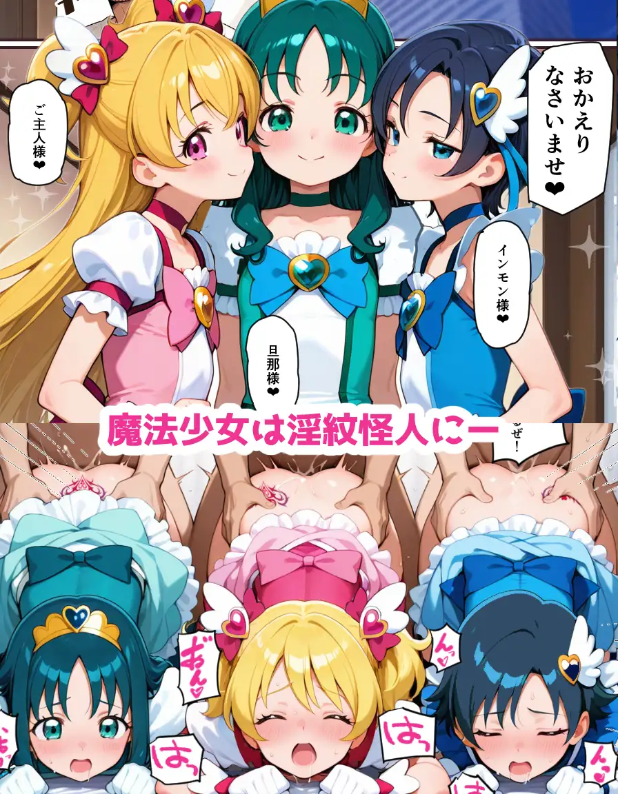 魔法少女は淫紋怪人に敗北するために存在する。3 ポンチエ エロ漫画8
