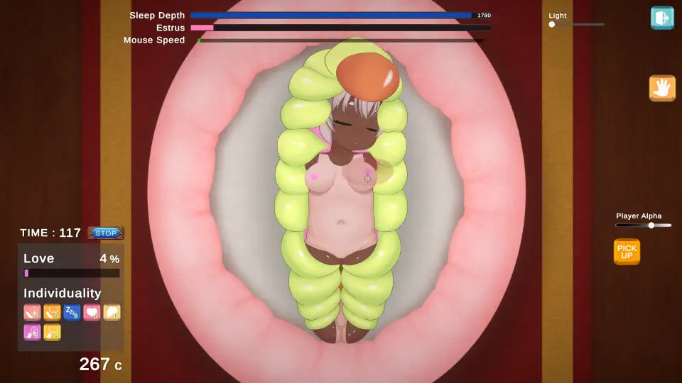 ボツキャラで作ったゲーム ~Love Larvas Simulator~ Sample 5