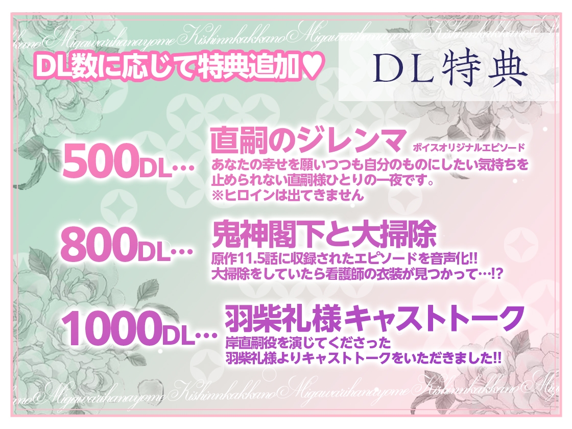 【甘トロ溺愛&コミック32p付】鬼神閣下の身代わり花嫁 ～世継ぎができたら離縁です～【待望のボイス化】 画像5