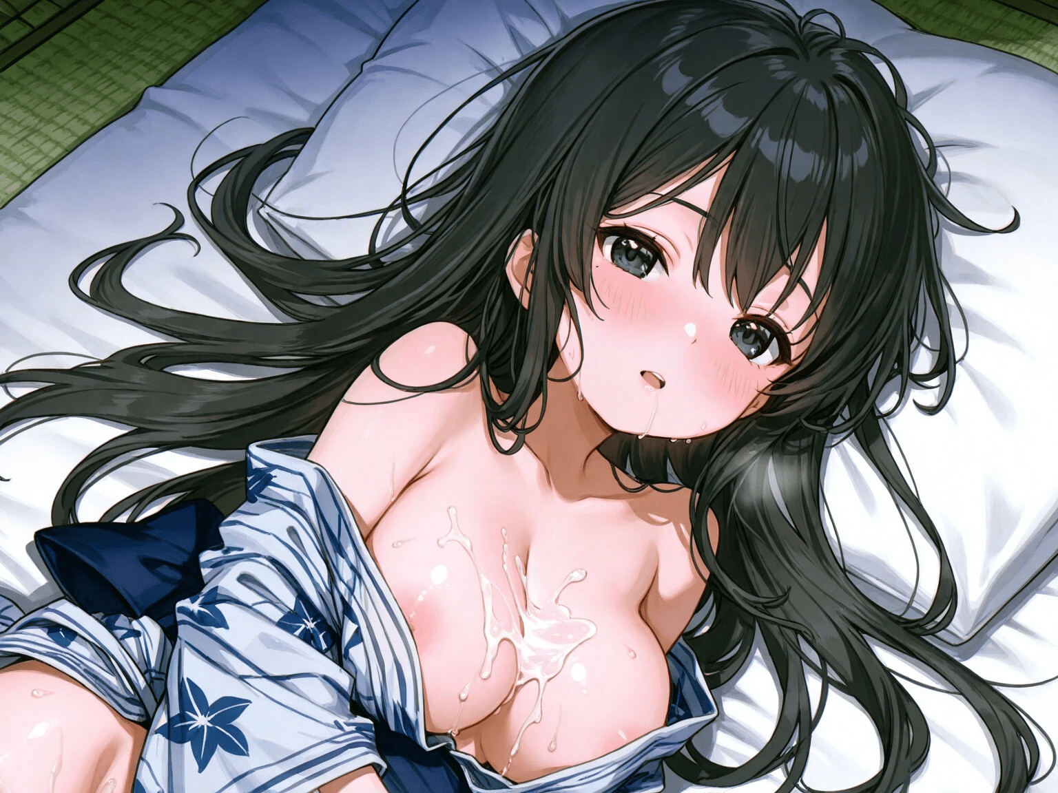 自分で着付けできない人のための和服着衣えっち方法～和服着たまま最後まで～(浴衣編) 画像10