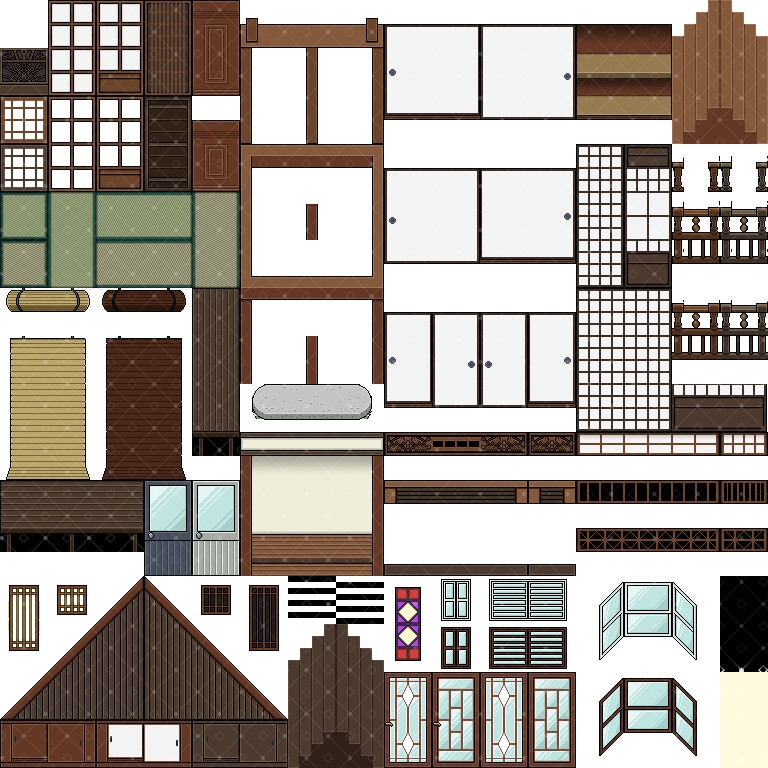 ハイカラモダンなタイルセット