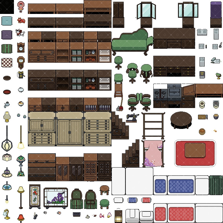 ハイカラモダンなタイルセット