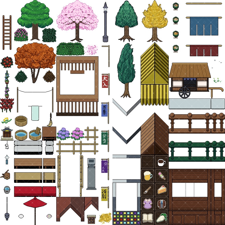 ハイカラモダンなタイルセット