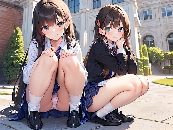 【sanozo】意図とするパンチラには恥じらいを感じますし『いろんなパンチラJK編 7月号 (100作品)』