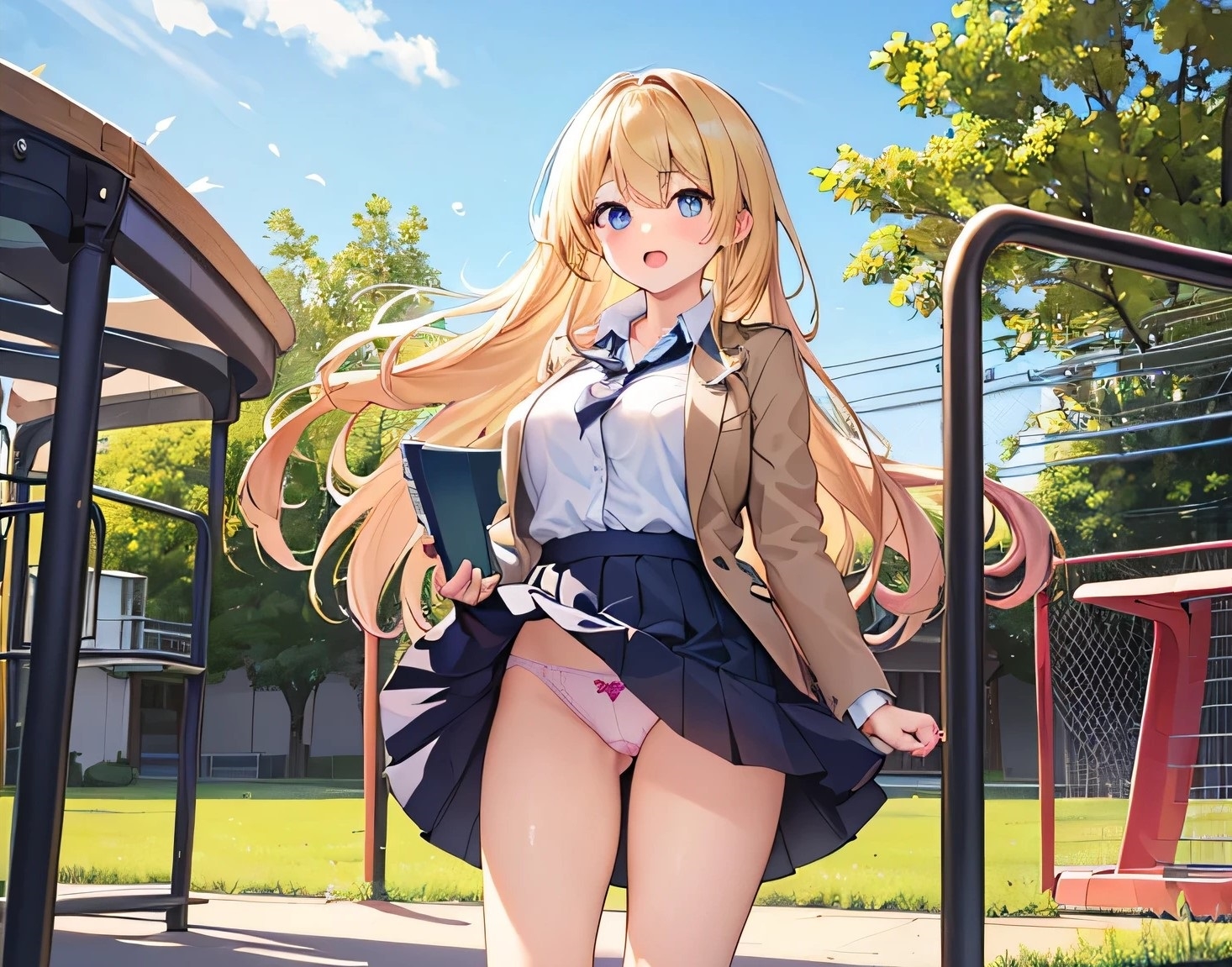 いろんなパンチラJK編 7月号 (100作品)_8