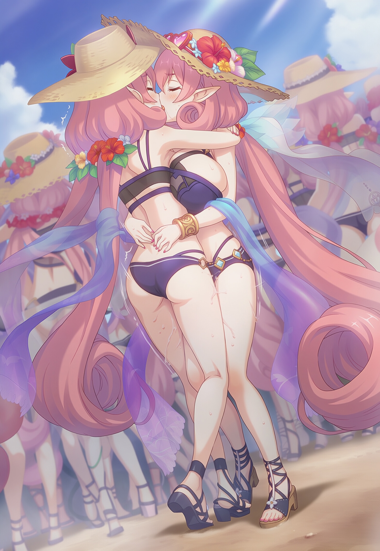 自分同士でエッチしまくり!嫁分身画像まとめ(21) 全500枚_7