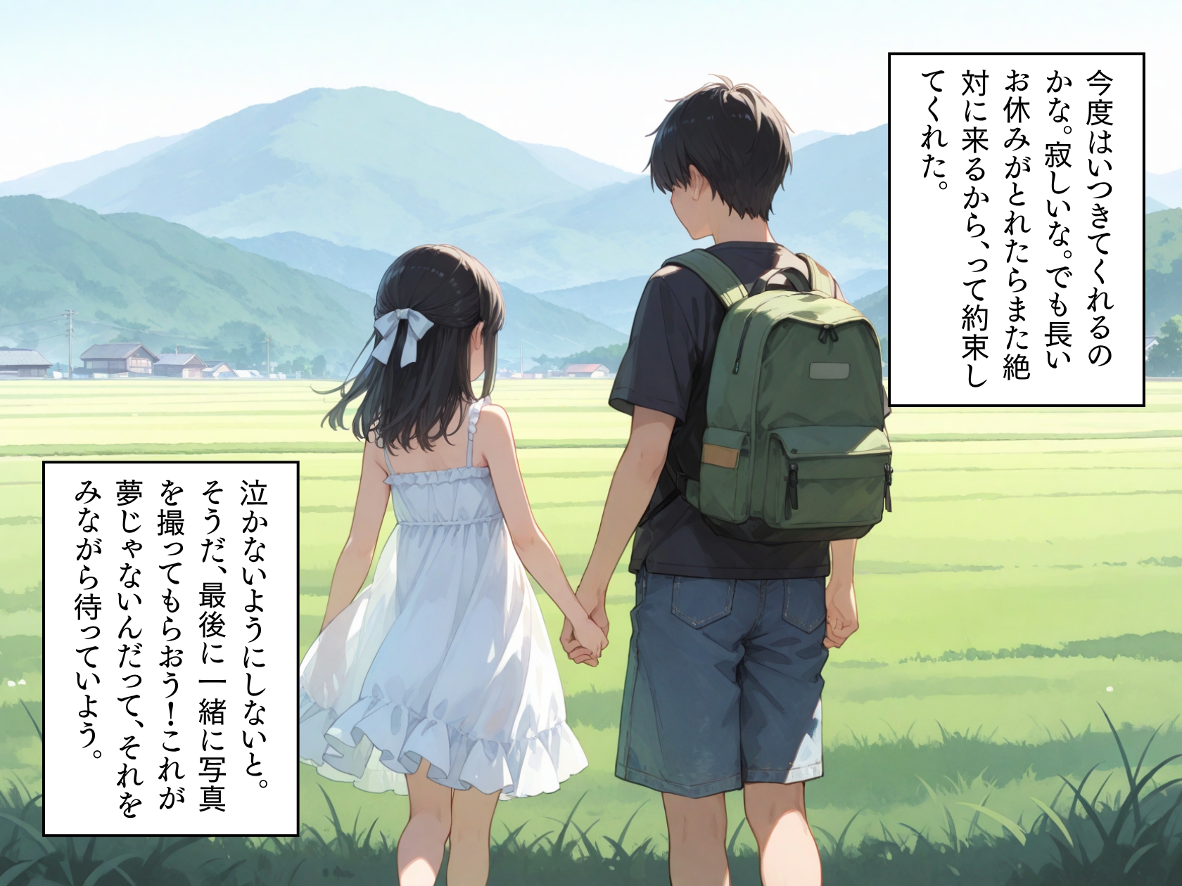 ある夏に田舎の民泊で出会った少女との話。後編 9枚目