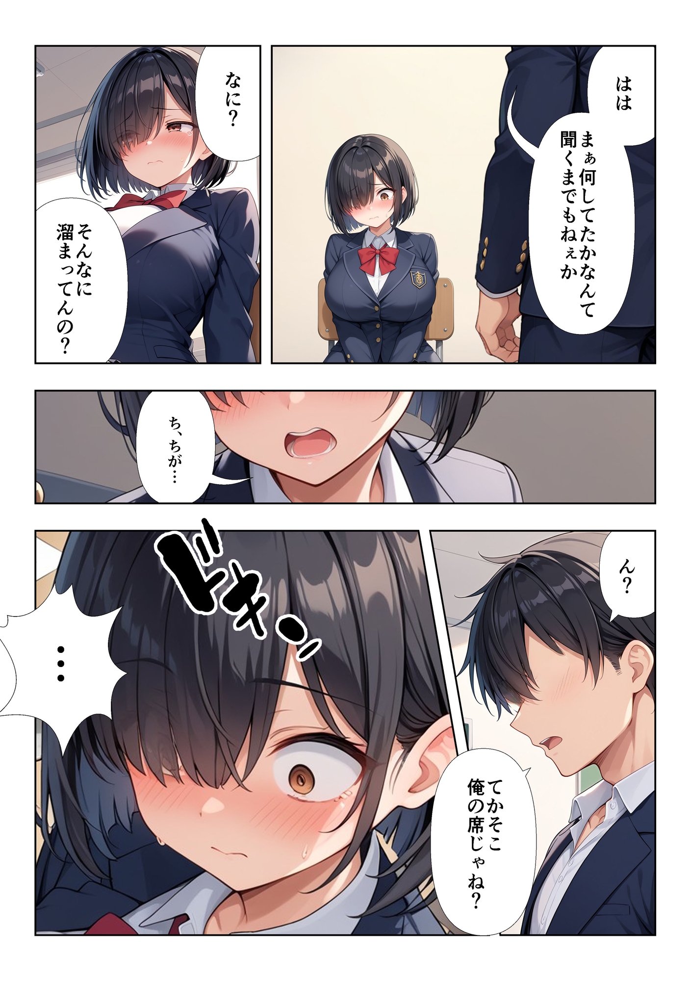 地味巨乳ちゃんの秘密の趣味 8枚目