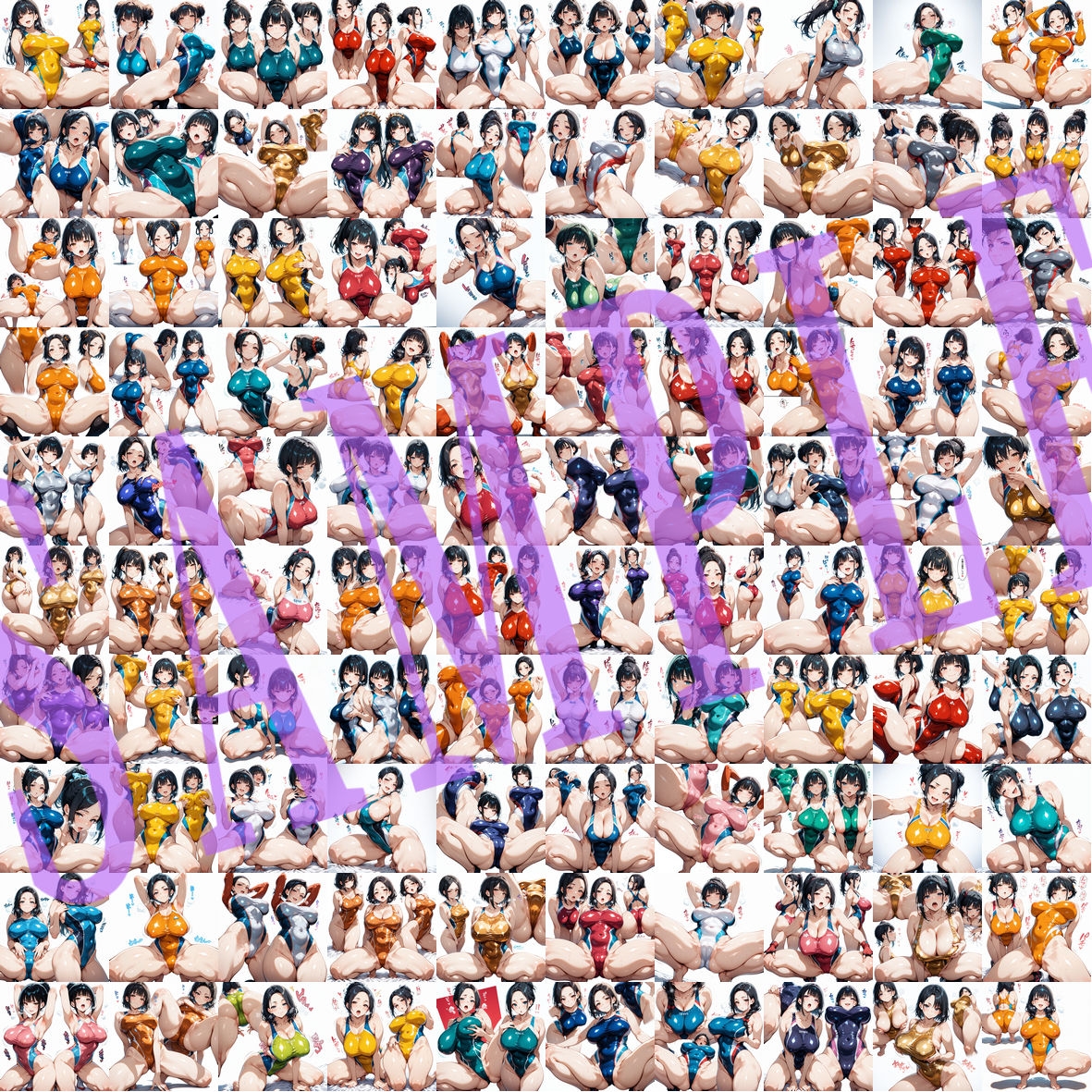 競泳水着キャラクターコレクション(Lサイズ)Vol.02_5