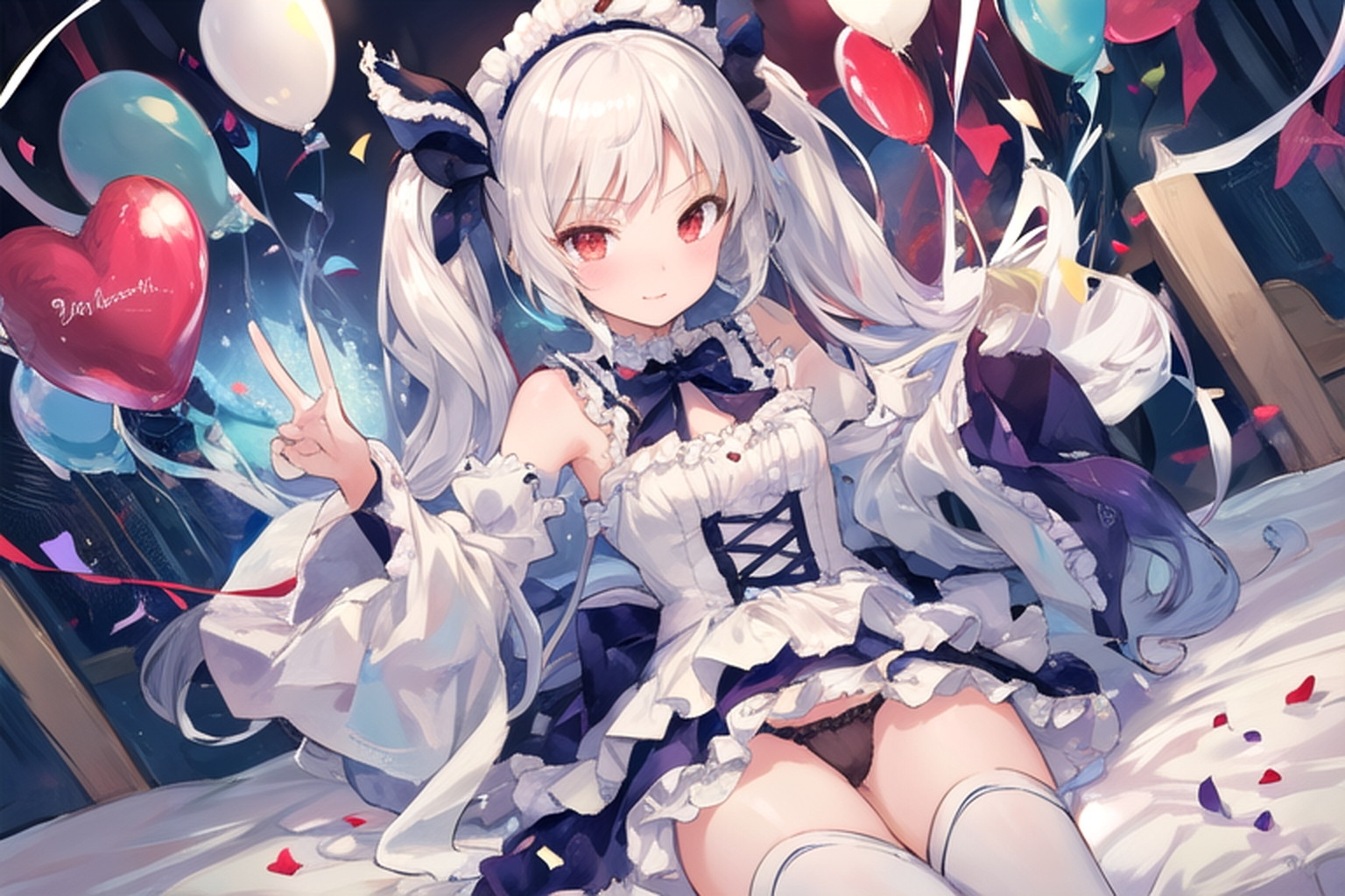 メイドさんとユリ多めです_1