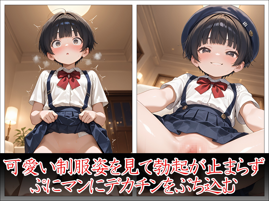 ミニマム天使 デカチンにご奉仕 画像6