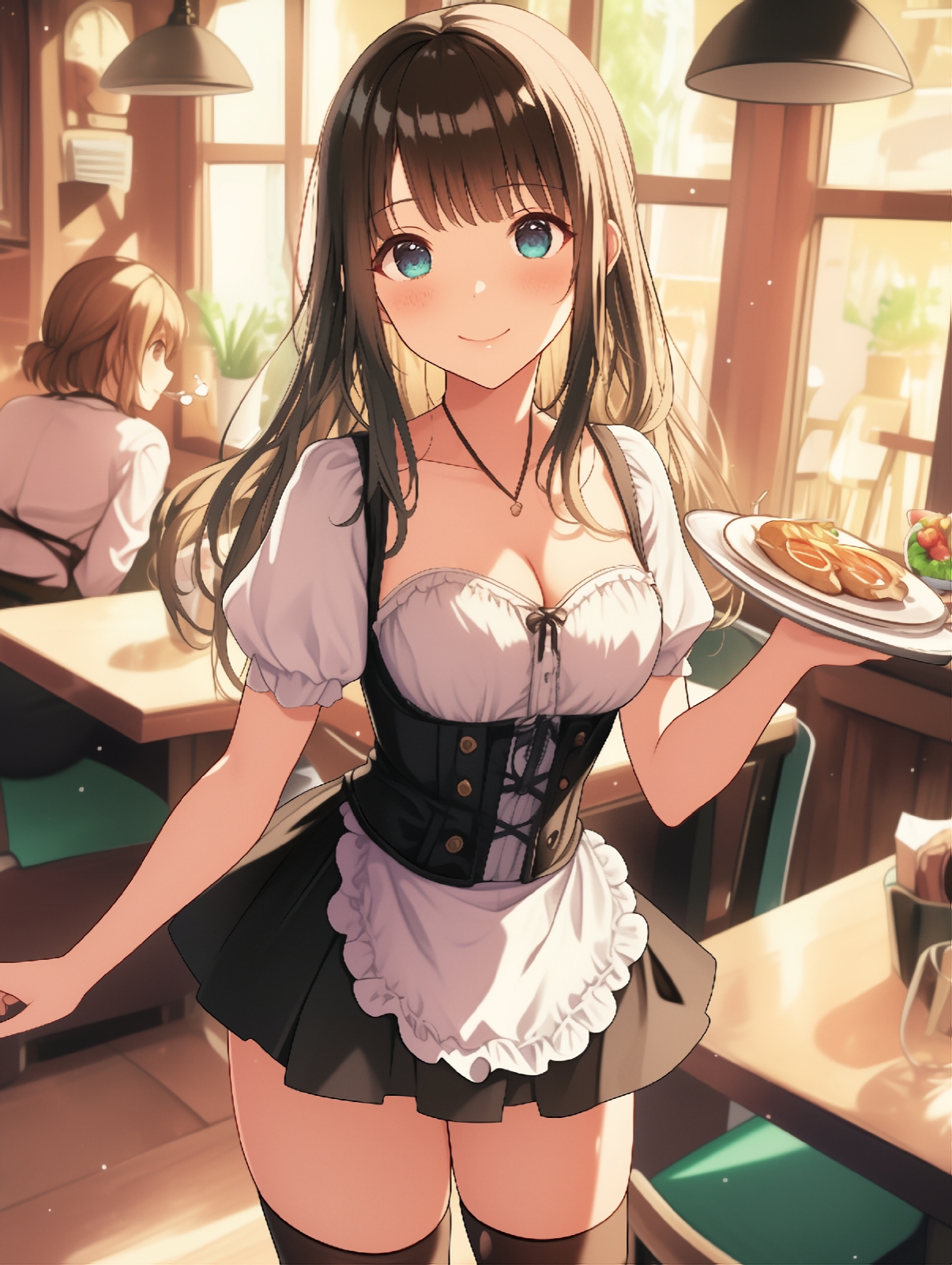 AI生成ウェイトレス100名CG集2店舗目_10