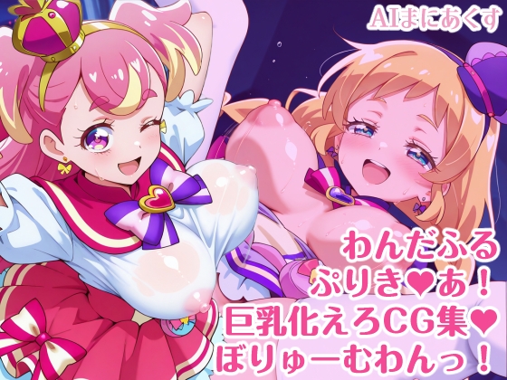 わんだふるぷりき〇あ！ 巨乳化えろCG集 ぼりゅーむわんっ！キ〇アワ〇ダフル・キ〇アフ〇ンディ編【巨乳プリキ〇アシリーズ】