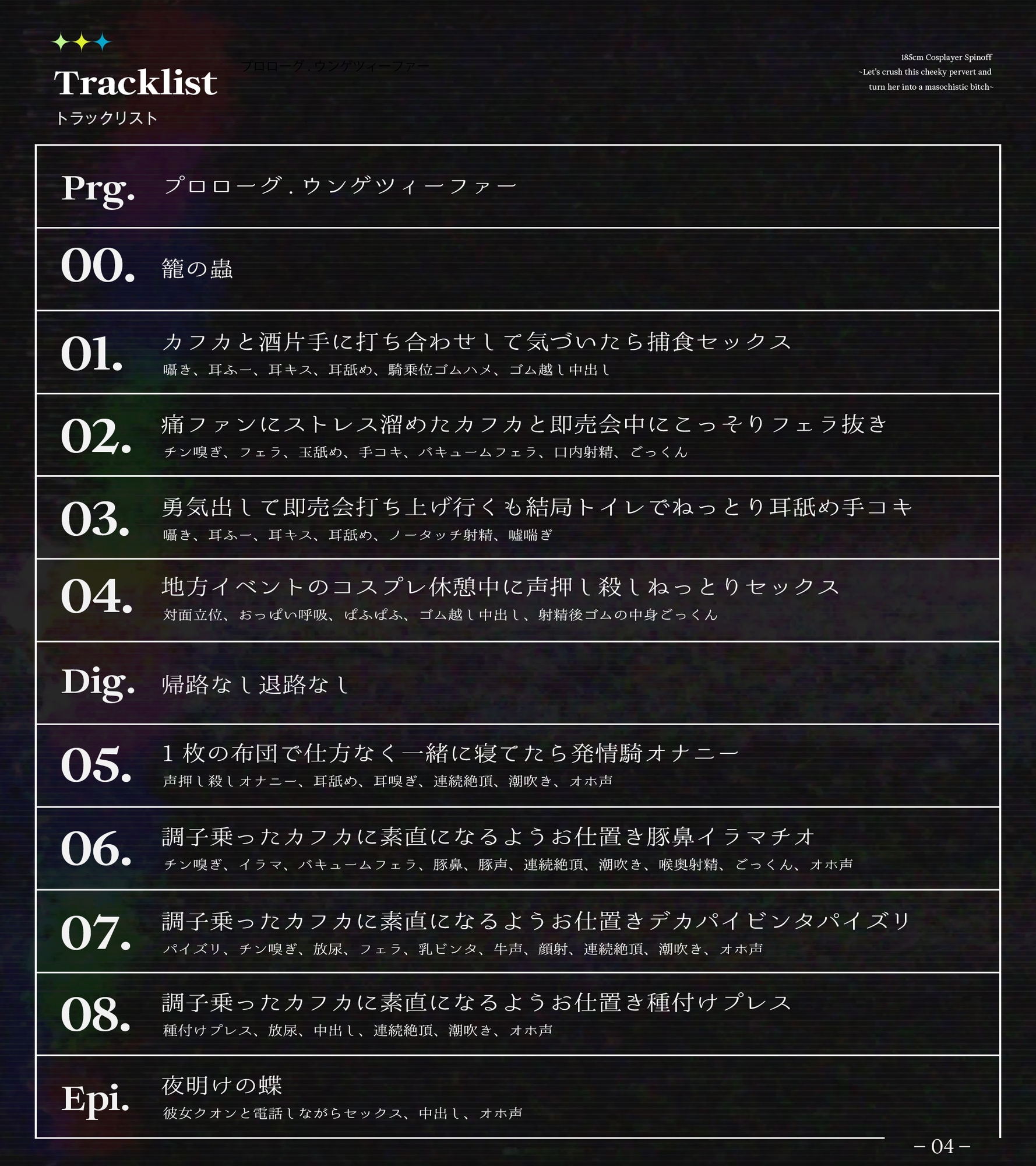 【長身女逆レ○プ→チン堕ち/ドスケベ事後差分イラスト】185cmコスプレイヤースピンオフ~生意気なムッツリスケベはハメ潰してオホらせてマゾメスにしちまえ~ 画像5