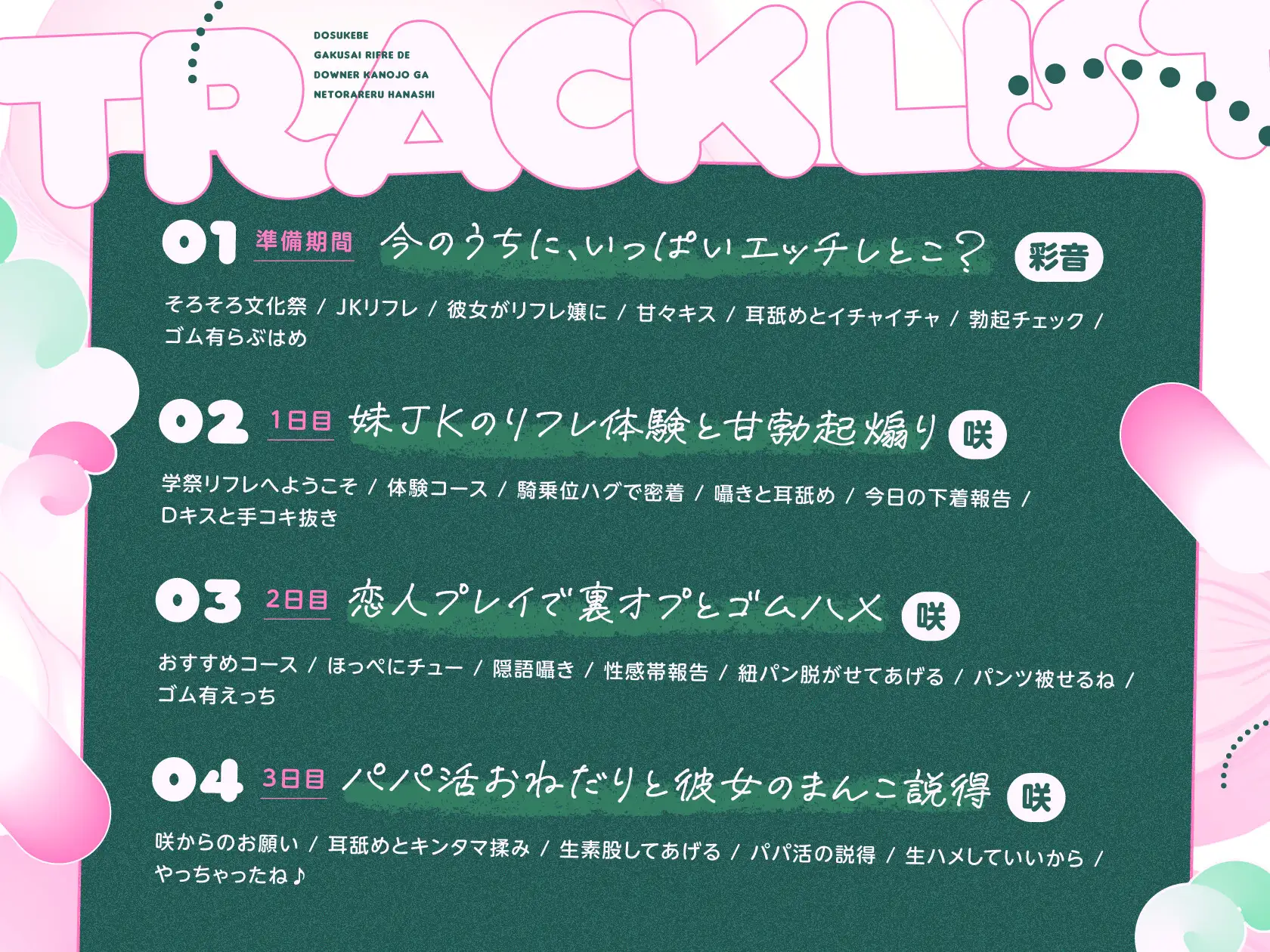 ✅5大購入特典✅ どスケベ学祭リフレでダウナー彼女が寝取られた話 おいなりボイス(肩引こ) エロ画像8