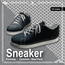 【Full version】スニーカの足音効果音素材集 -Sneaker Footstep Concrete/Steal Pack-