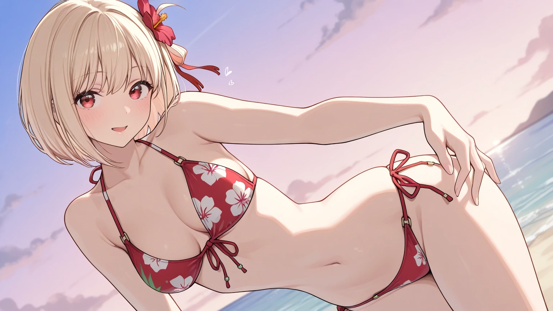 千束&たきなさん、制服からビーチでトップレス4