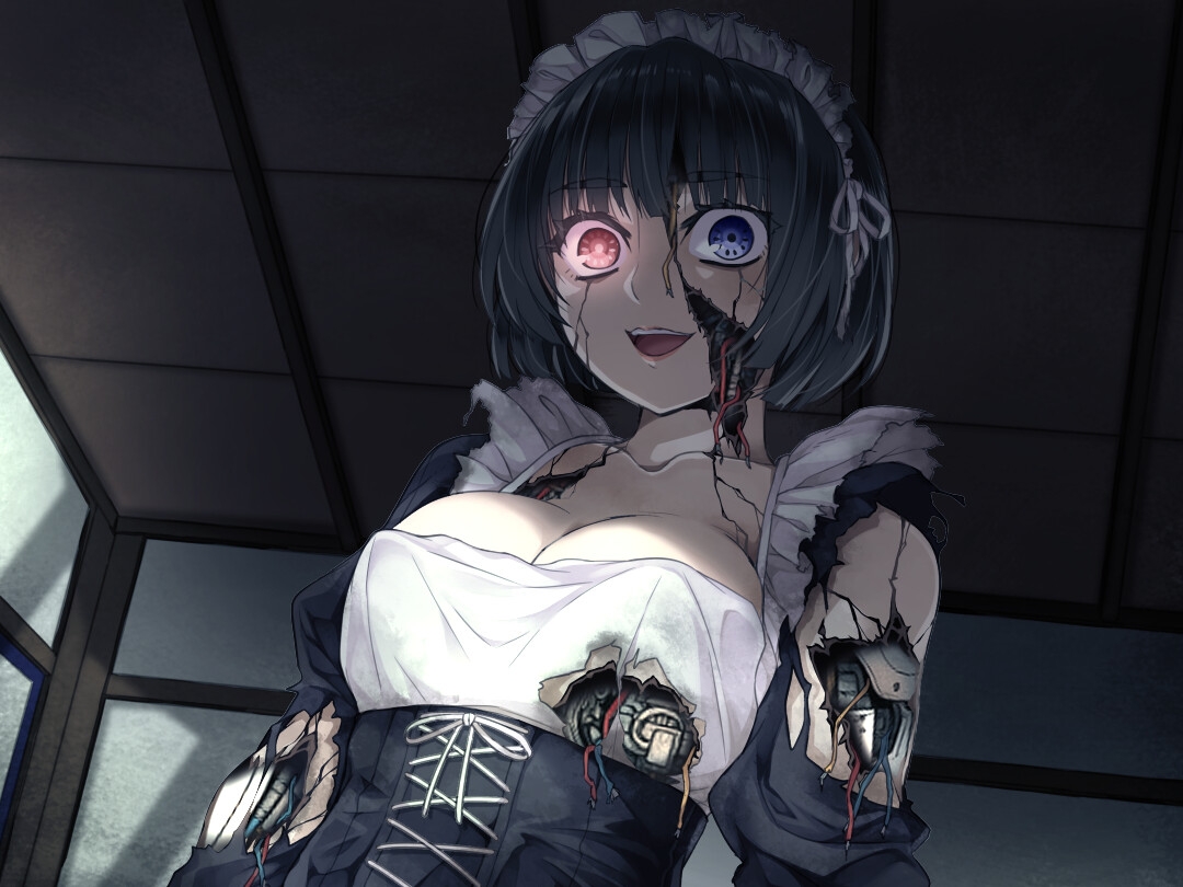 【KU100】壊れたので捨てたセクサロイドが何度も戻ってきては陵○してくる【ホラー/アンドロイド/強○ご奉仕】 画像5