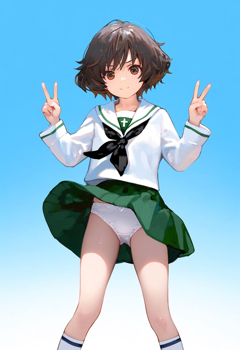 秋◯優花里 大量ぱんつ_6