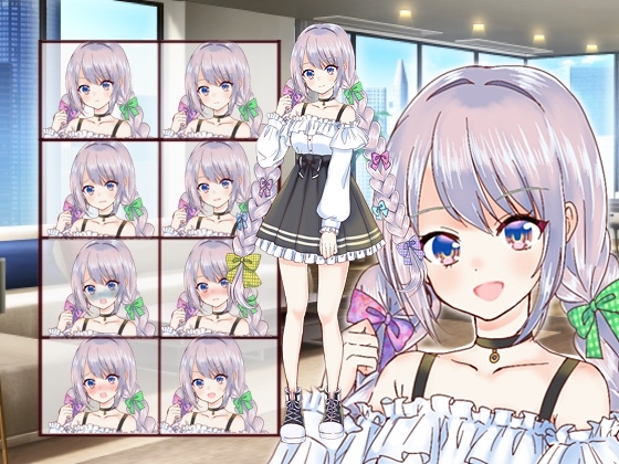 私服の女の子立ち絵17