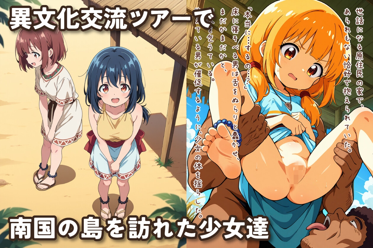 原住民さんと異文化交流えっち 画像1