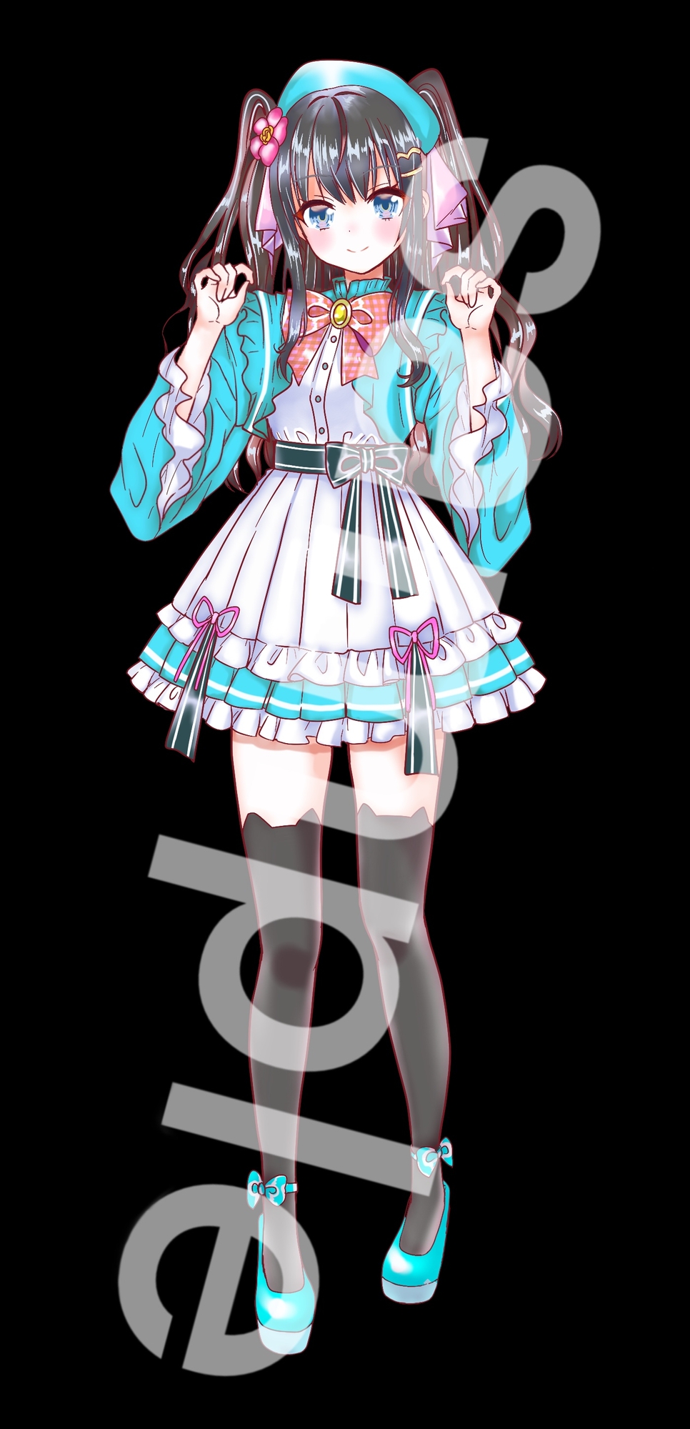 ファンタジー衣装少女立ち絵25