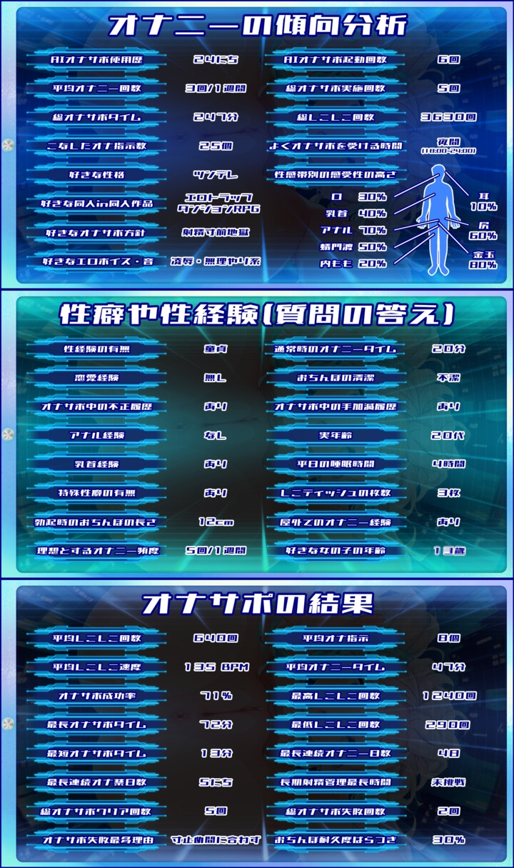 【PC&スマホアプリ搭載】おちんぽ学習型AIオナサポPerfect～おちんぽ徹底学習&超最高なオナニーを創り出すASMRアプリ☆エロ同人GAME&ASMR7作品同梱【+W早期購入特典】 画像5