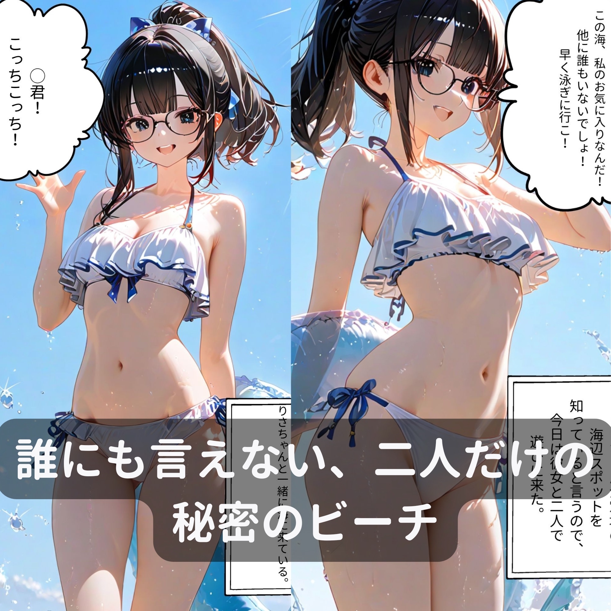 秘密の砂浜〜誰にも言えない、二人だけの夏〜 画像1