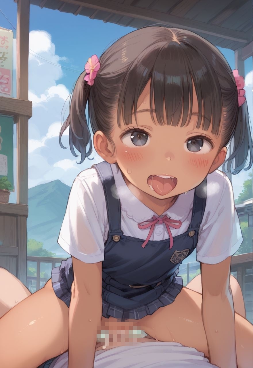 エッチが好きな褐色妹 画像3