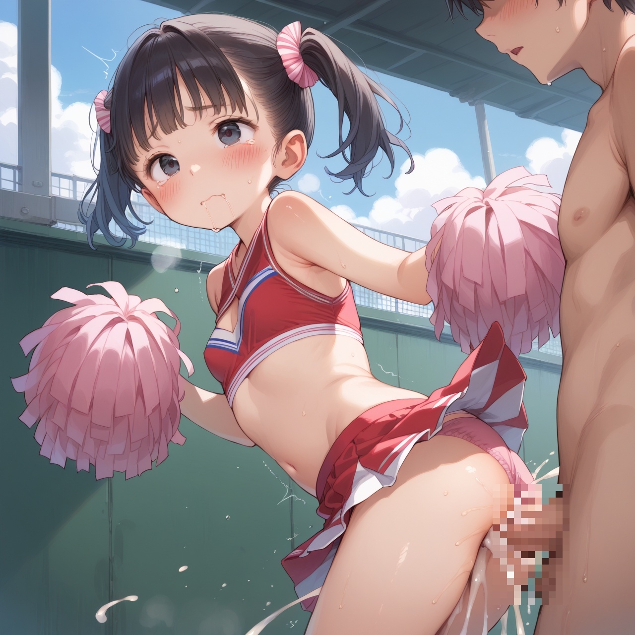 つるぺたチアガール 従順なご奉仕【性処理性活 高画質500P】 画像8