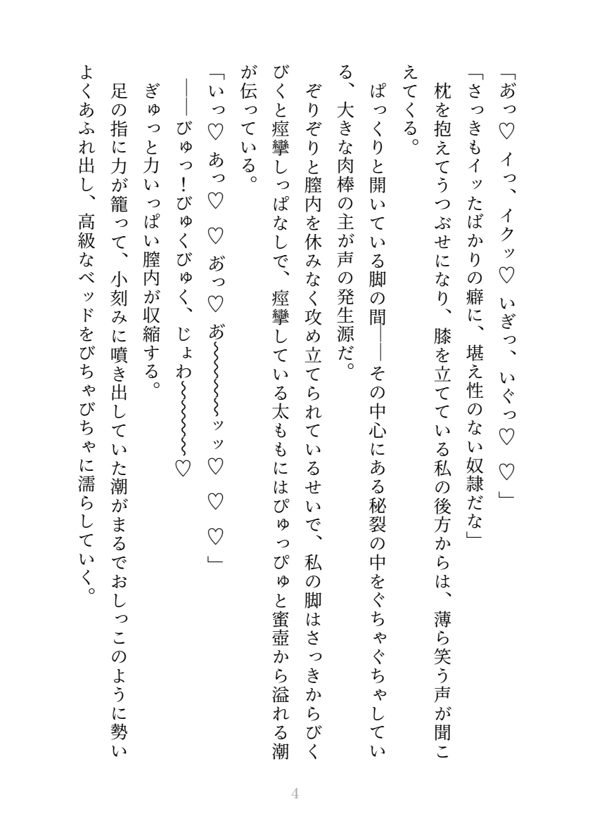 オークション商品だった私が愛玩具としてぐちゃぐちゃに溺愛されるまで