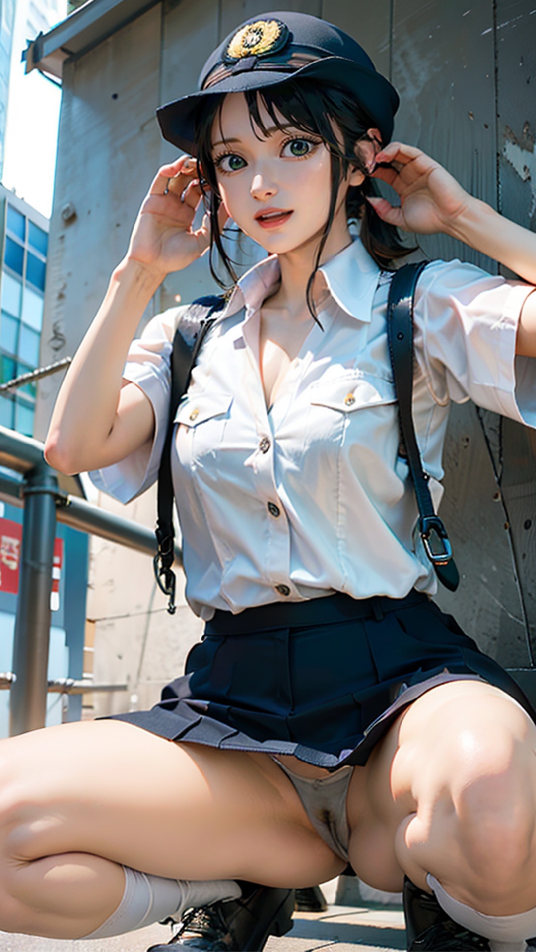 婦警さんになった副長のお疲れパンツとけしからん画像集 画像6