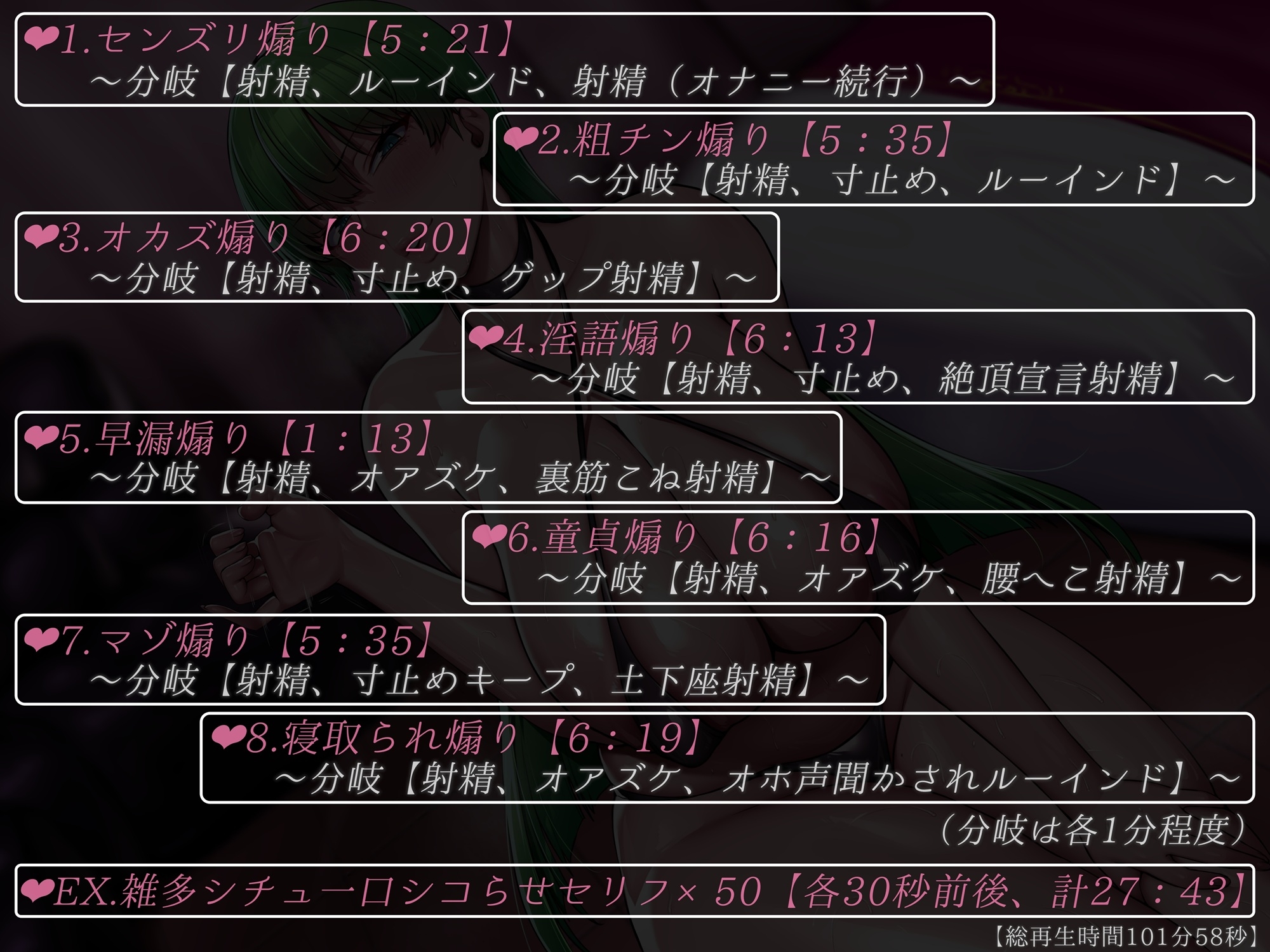 【シコらせ特化】ズリネタ専用即ヌキボイス【ねっとり密着囁き】 画像1