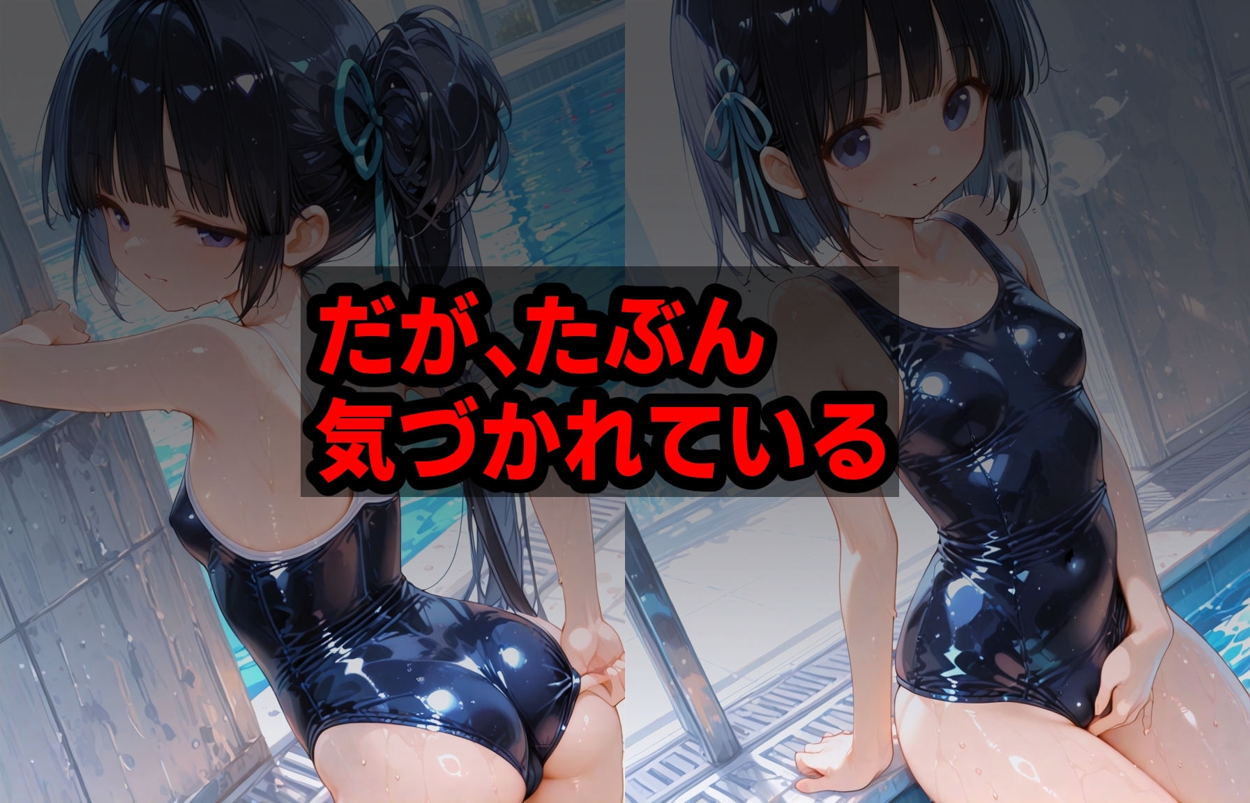 どう考えても隠しカメラに気づいてるメス〇キ達に、養豚場の豚を見るような目で見られるAICG集 2枚目
