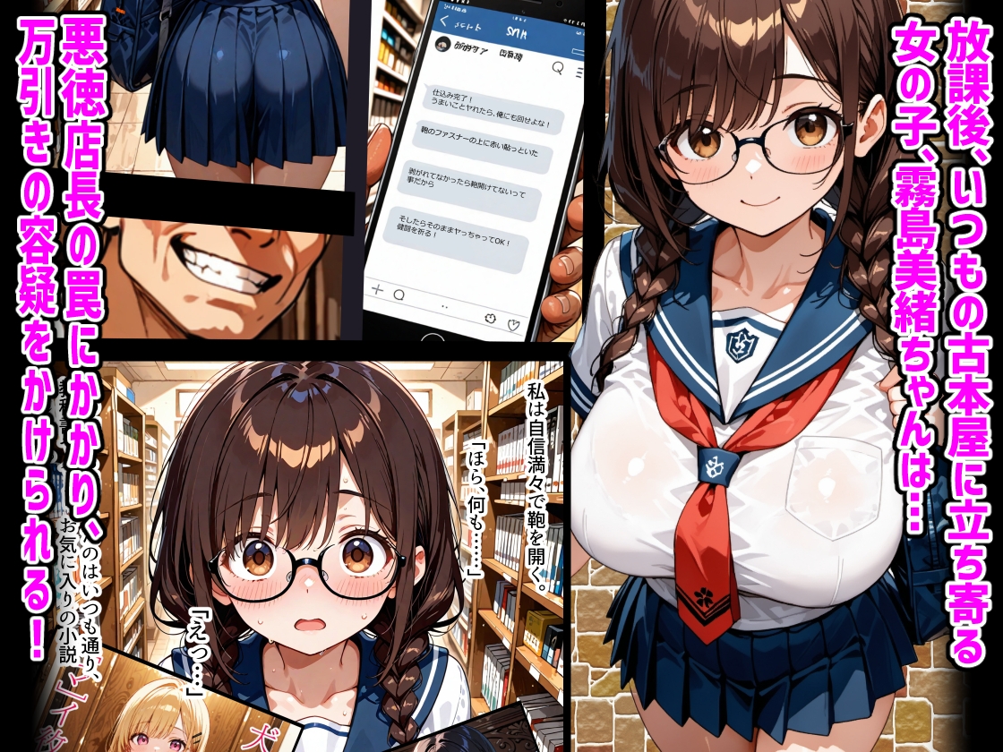 万引き冤罪 美緒ちゃんの災難_1