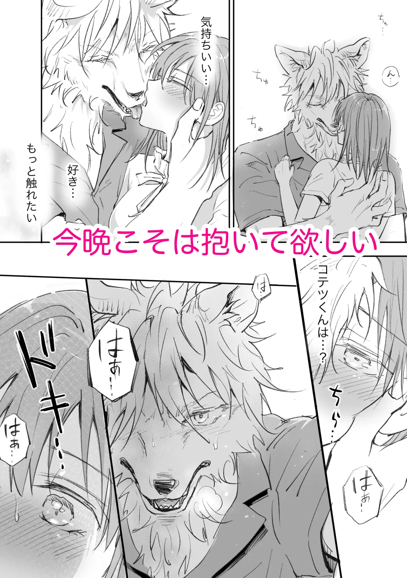 獣人彼氏が手を出してこないので 5枚目