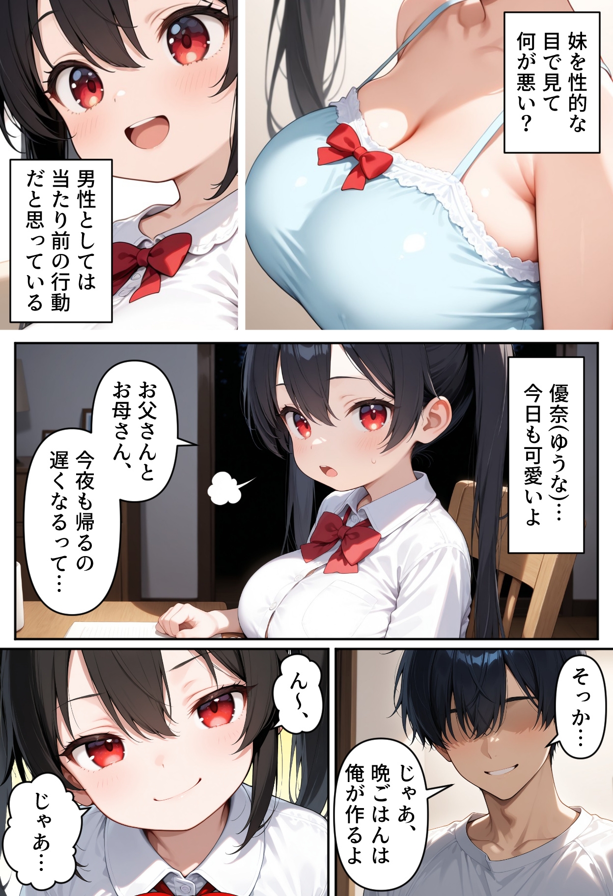 巨乳の妹にセックスを教え込み、結婚する 画像3