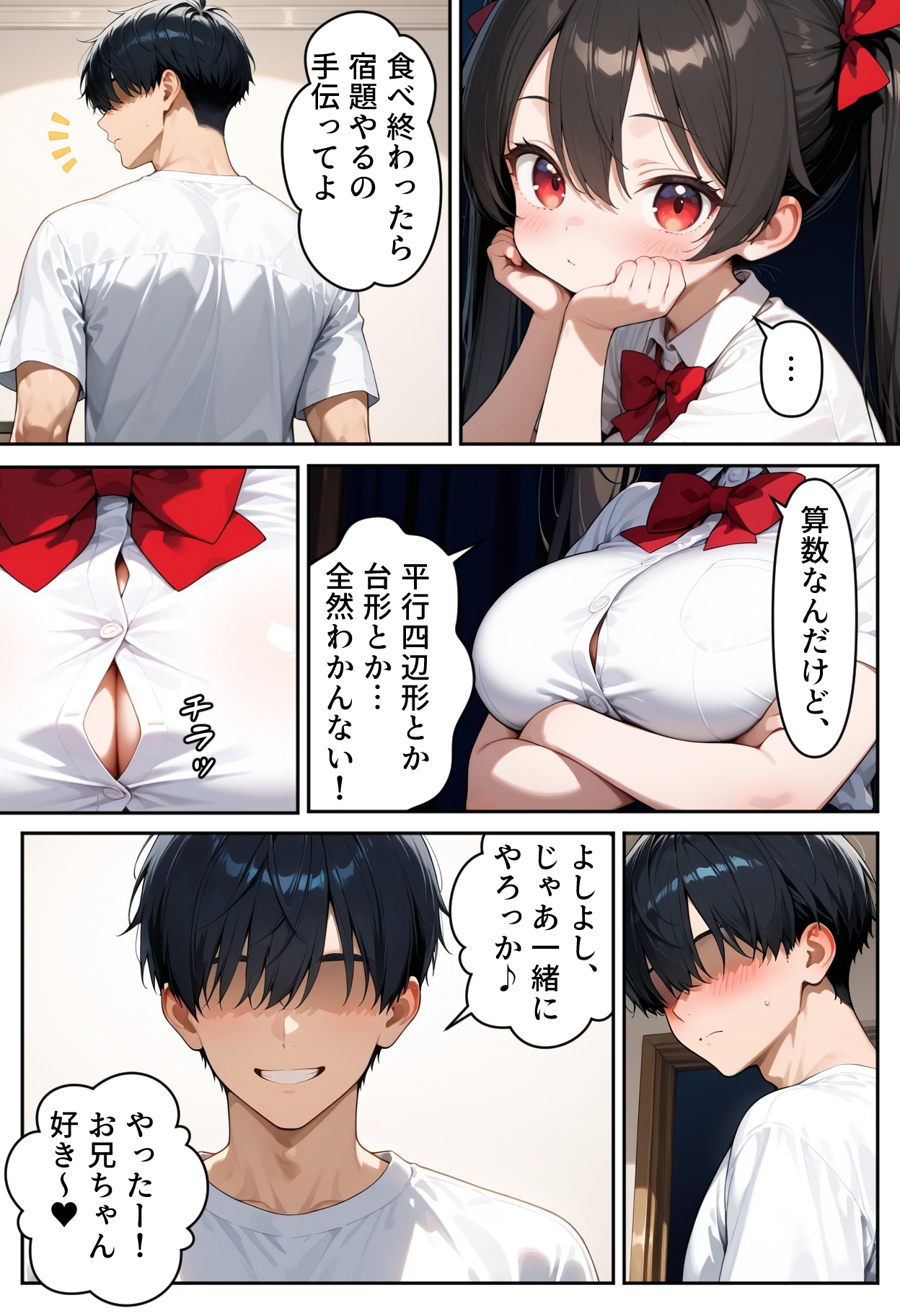 巨乳の妹にセックスを教え込み、結婚する 画像5