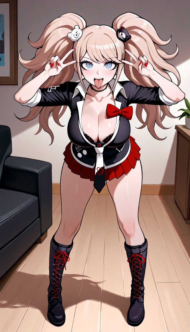 ダンガンロ〇パ授乳SEX_3