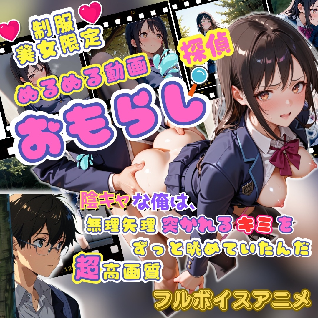 【横動画フルボイス4Kアニメ】『おもらし探偵2』静 美玲(しずかみれい)編 陰キャな俺は無理矢理突かれるキミをずっと眺めていたんだ…_1