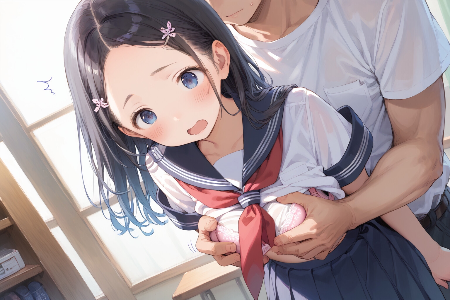 兄にご奉仕する肉便器な妹_1