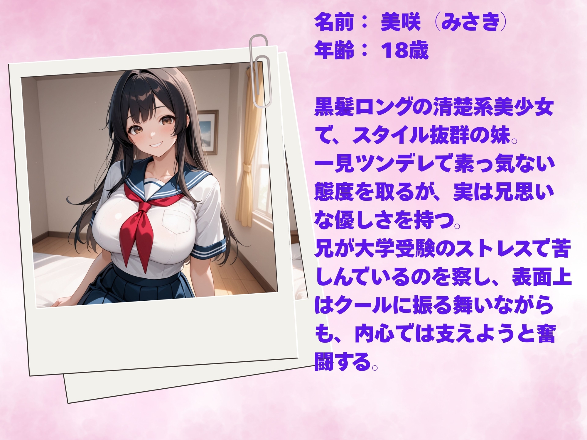 巨乳×妹 合格祝いは中出しえっち_1