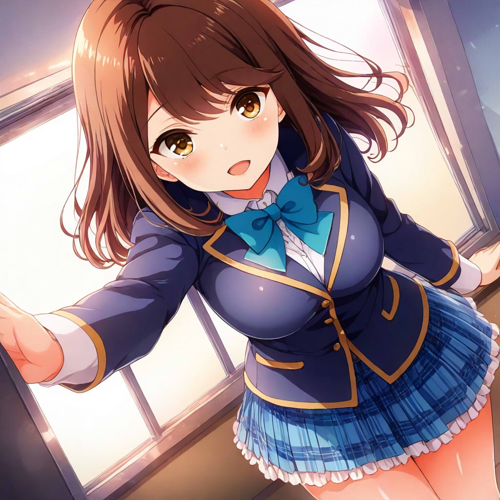 ガルフレ(仮)シチュCG集1 桃子+心実+文緒+CG集(制服)_1