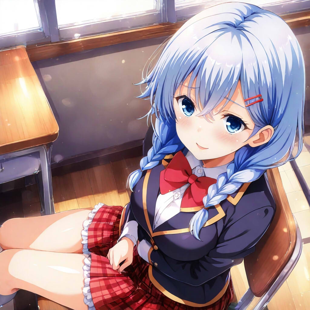 ガルフレ(仮)シチュCG集1 桃子+心実+文緒+CG集(制服)_8